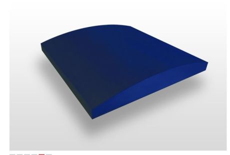 SONITUS • LEVITER_Shapa 8 ( 60x60x8cm/1,44m2),  BLUE -  6ks/bal