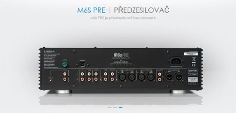 M.FIDELITY  • M6s PRE •   předzesilovač  - black
