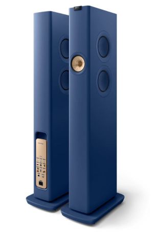 KEF LS60  Wireless • aktivní podlahový Hi-Fi systém  • Royal Blue