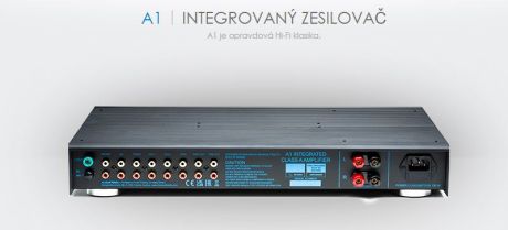 M.FIDELITY  • A1  •  integrovaný zesilovač  - black