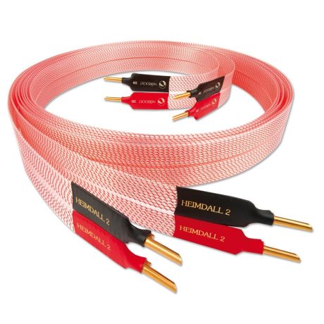 NORDOST  plochý reprokabelový set_(Heimdall 2) - BAN - 2x2,5m