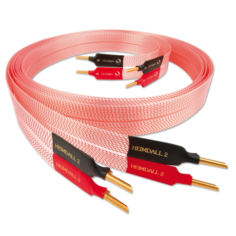 NORDOST  plochý reprokabelový set_(Heimdall 2) - BAN - 2x3,0m