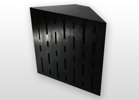 SONITUS • BASS TRAPS  Decotrap Natur  ( 42x42x60cm)  EBONY  - 2ks /bal