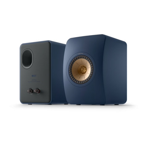 KEF LS50 META • 2-pás.bass-reflexová policová reprosoustava • Royal/BLUE