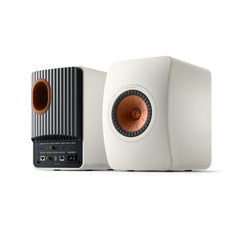 KEF LS50 II.  Wireless • aktivní Hi-Fi systém • Mineral /  White  (Prodej 2ks cena /ks)