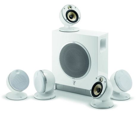 Focal  DOME FLAX 5.1 (SUB AIR) DIAMOND WHITE