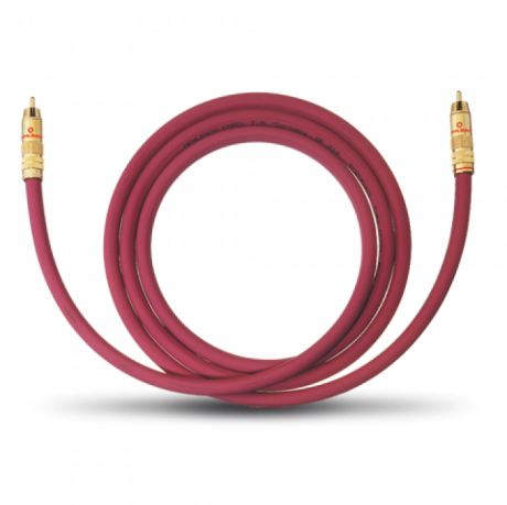 Oehlbach NF 214 Subwooferkabel 6,0m bordeaux