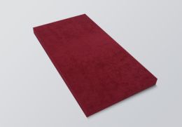 SONITUS • COVERED FIBER panel  ( 120x60x6cm/1,44m2), Burgundy/vínová č.  - 2ks/b