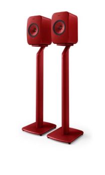 KEF  • S1 stojan podlahový pro  KEF LSX,LSX II • Crimson Red  Cena za 1kus