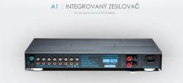 M.FIDELITY  • A1  •  integrovaný zesilovač  - black