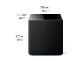 KEF • KUBE 10 MIE • BLACK - subwoofer