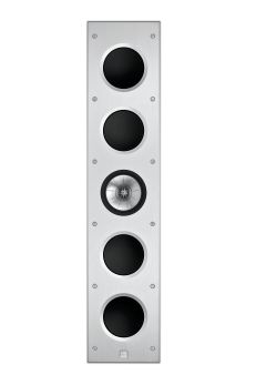 KEF Ci 5160 RL -THX  reprosoustava vestavná s robus.konstr._černá/bílá - mřížka  cena za 1kus