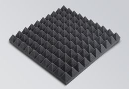 SONITUS • PRO serie  Pyramis 5 (60x60x5cm/3,6m2) RAL 7021 černo-šedá - 10ks/bal