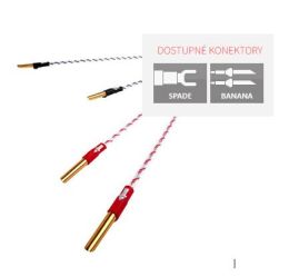 NORDOST  Bi-wire propojka/můstek  (4x18cm) Norse 2, SPADE/BAN