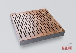 SONITUS • DECOSORBER Natur EVA 8 ( 60x60x8cm/2,16m2), WALNUT - 6ks/bal