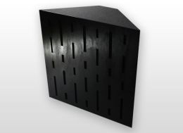 SONITUS • BASS TRAPS  Decotrap Natur  ( 42x42x60cm)  EBONY  - 2ks /bal