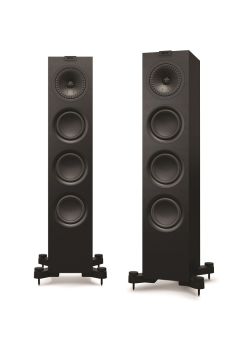 KEF Q550 • 2,5-pás. podlahová reprosoustava • Black  Cena za 1kus