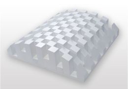SONITUS • MASSIVE  Bigfusor  II Massive ( 60x60x18cm/0,36m2) WHITE -1ks /bal