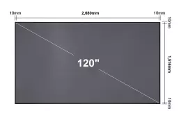 EV12H002AG0 - Epson plátno Laser TV 120 Screen - ELPSC36